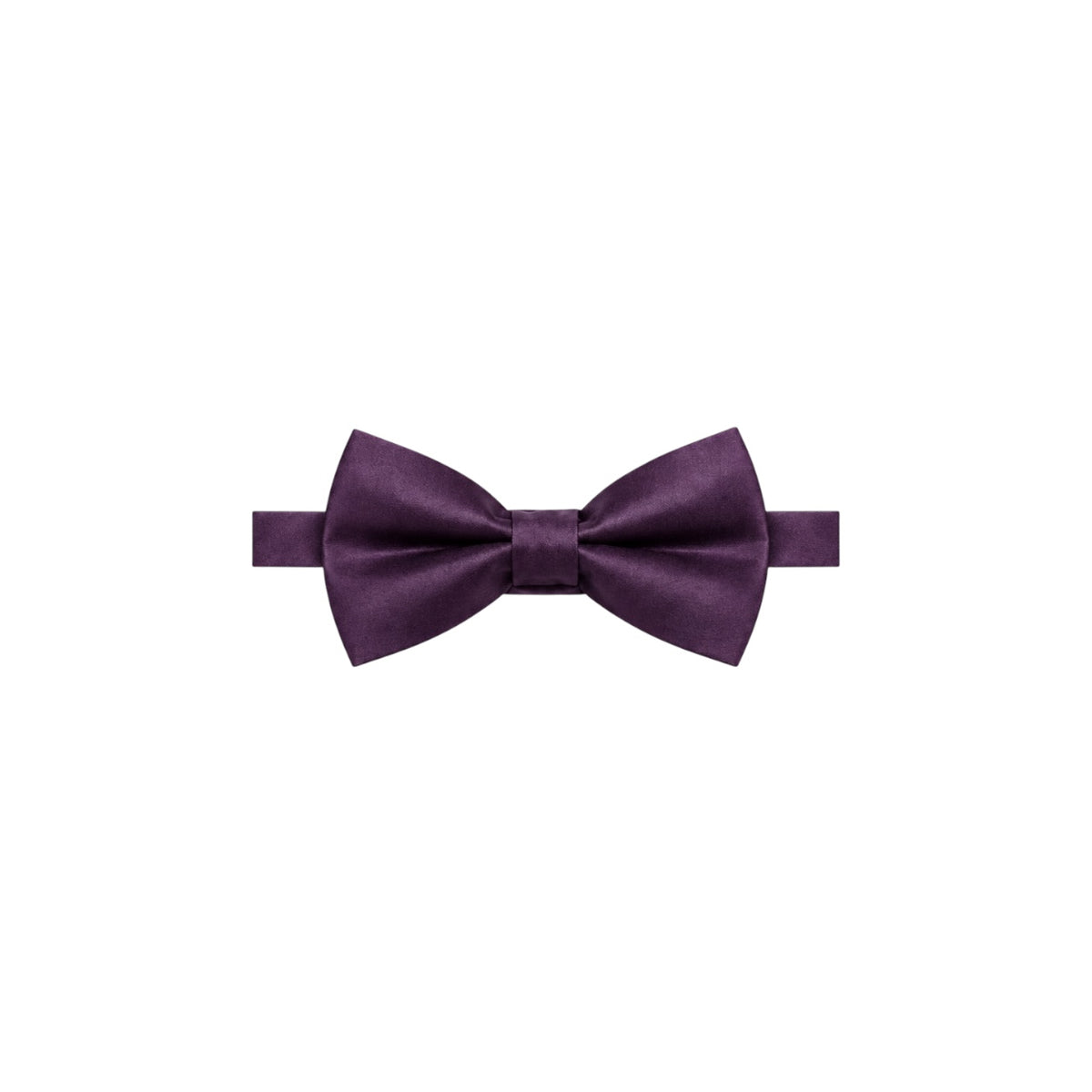 Men’s Classic Solid Satin Bow Tie