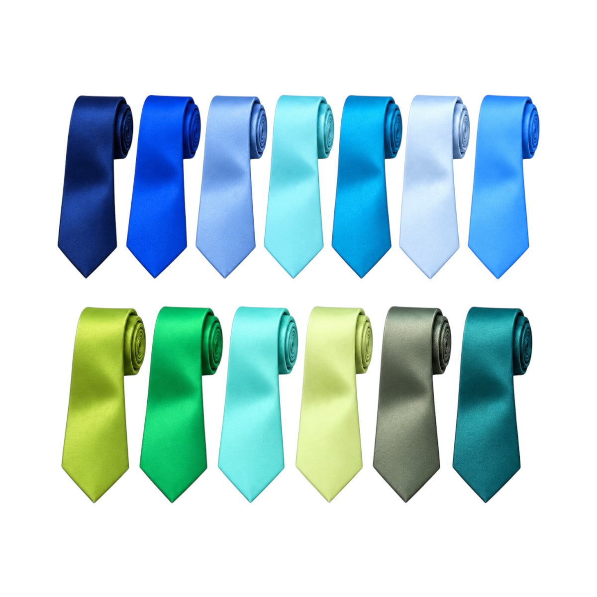 Men’s & Teen Boys’ Narrow Solid Colour Necktie