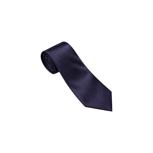 Men’s & Teen Boys’ Narrow Dark Purple Necktie
