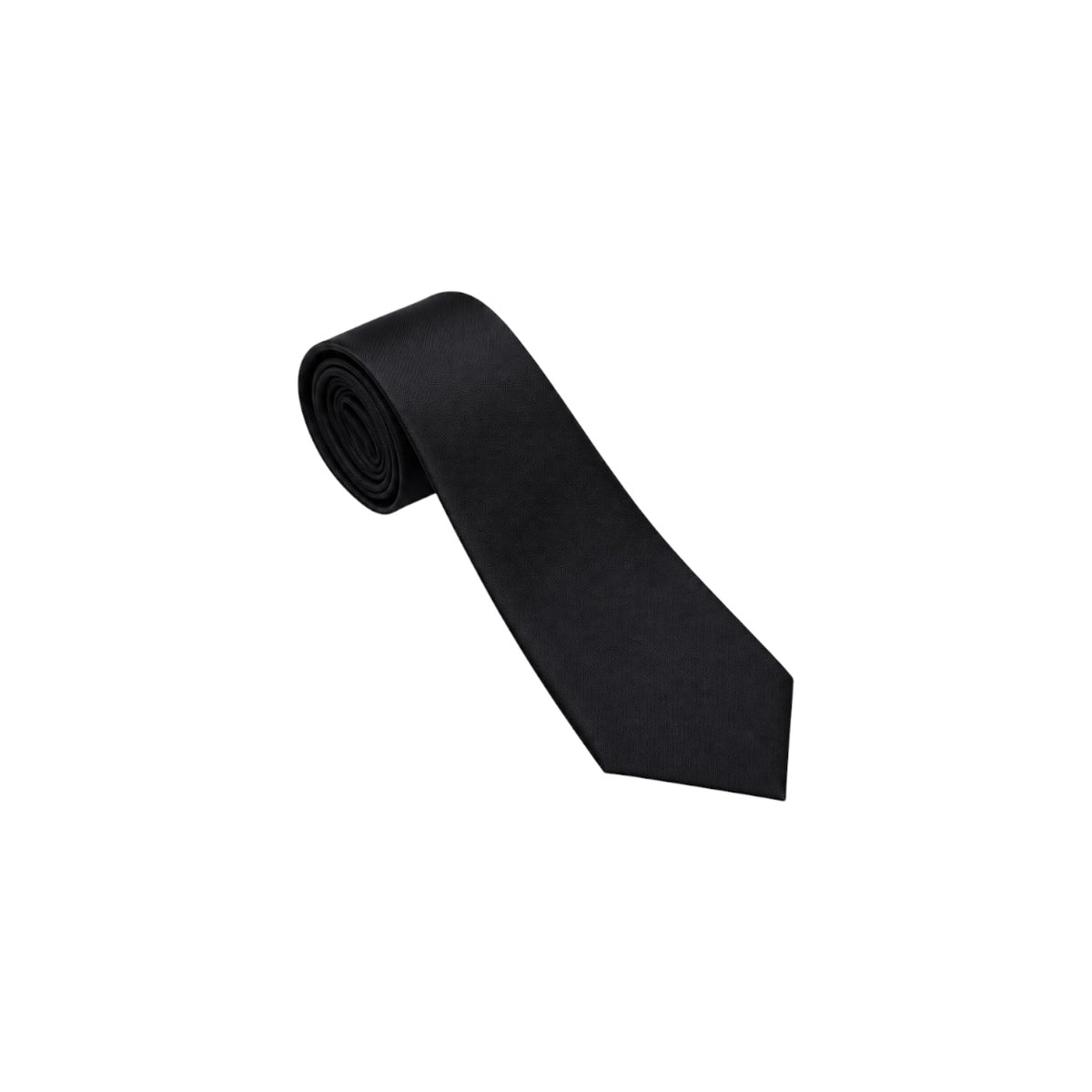 Leo & Zachary Boys’ Black Skinny Necktie