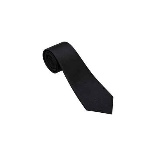 Leo & Zachary Boys’ Black Skinny Necktie