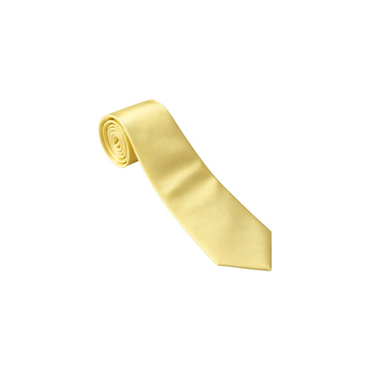 Purple Label Teens & Men's Golden Yellow Necktie
