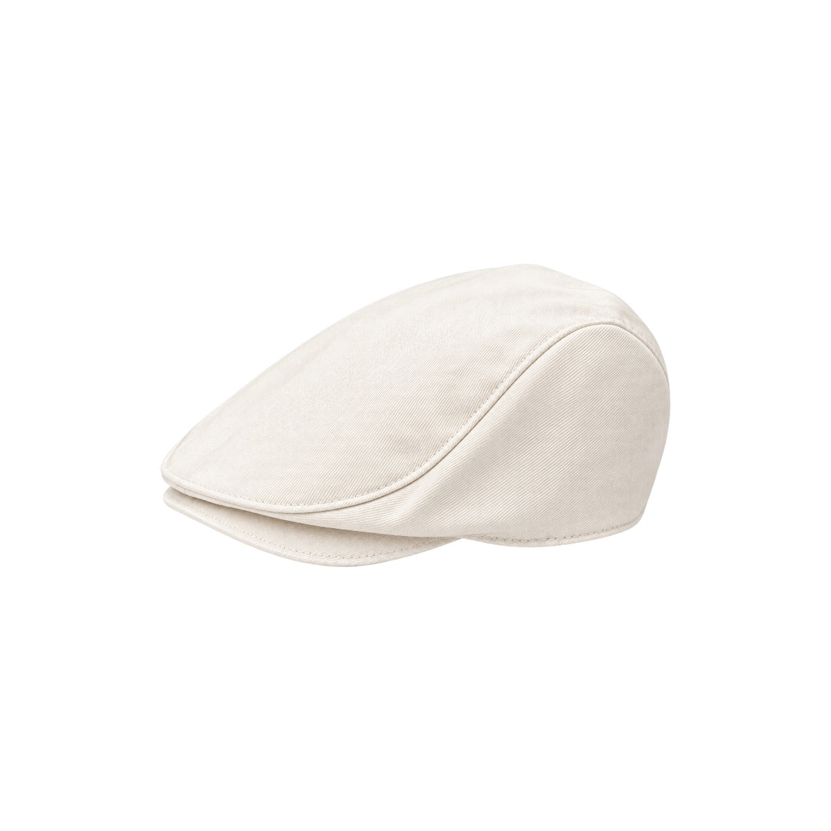 Baby Boys' Classic Ivory Newsboy Flat Cap