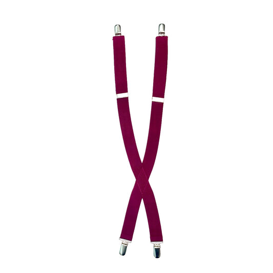 Burgundy Suspender
