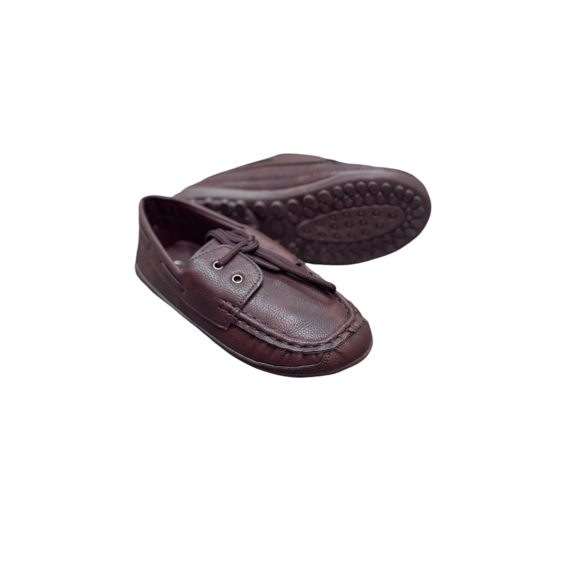 Mavezzano Brown Boat Shoe Loafers