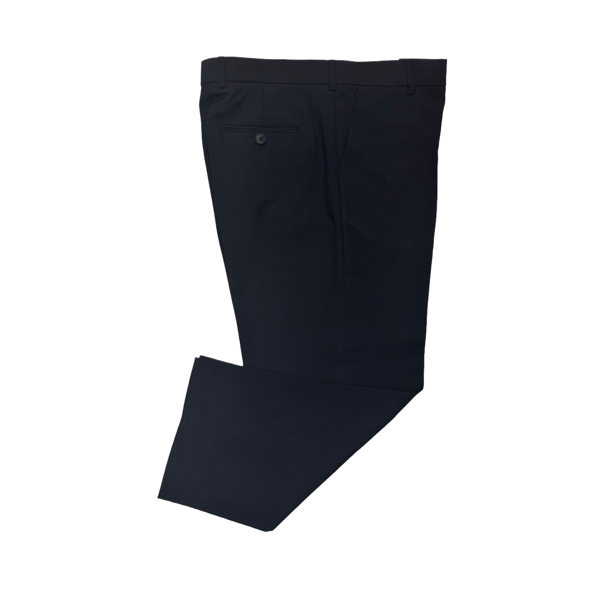 Husky Fit 5-Piece Black Suit