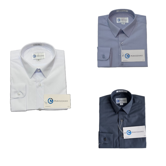 Mavezzano Modern-Slim Fit Dress Shirt