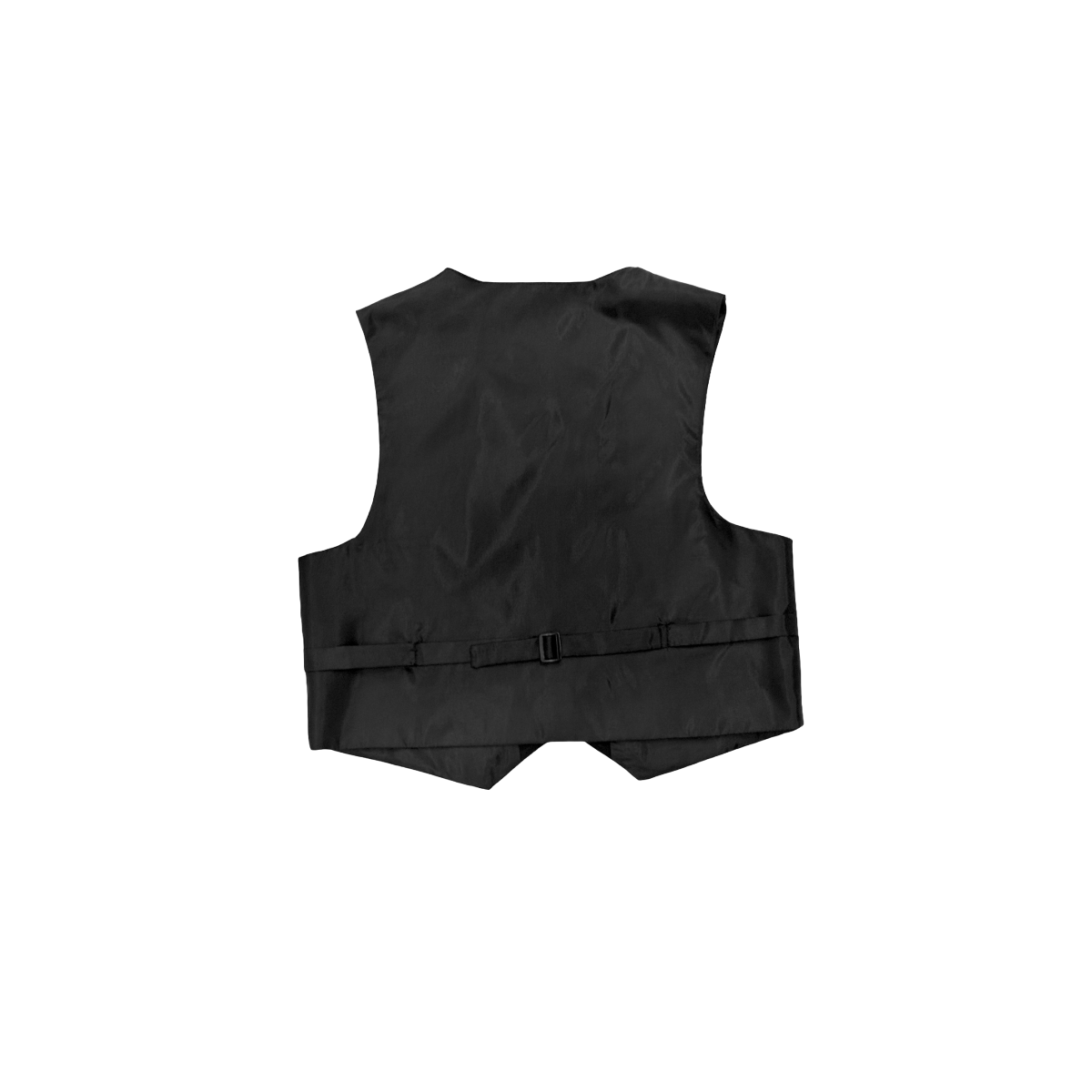 Husky Fit 5-Piece Black Suit
