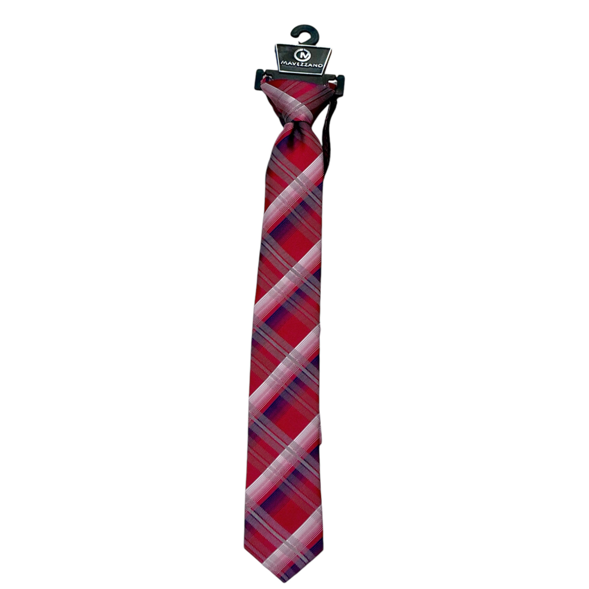 Mavezzano 17" Pattern Zipper Tie