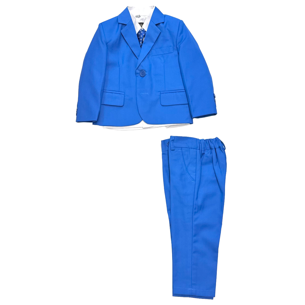 Fancy Kids 5-Piece Baby Ocean Blue Suit