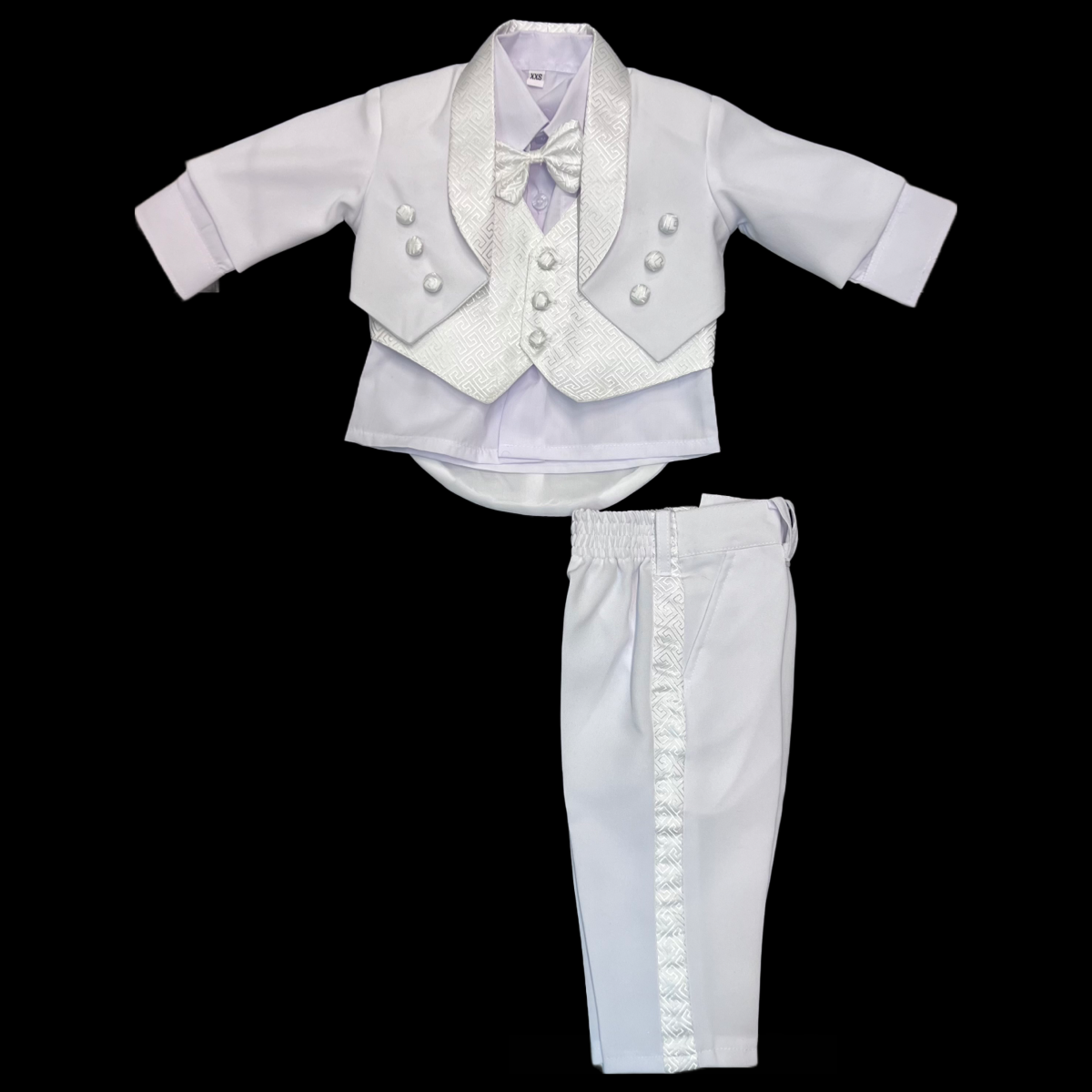 Square Pattern Tuxedo w/ Tail