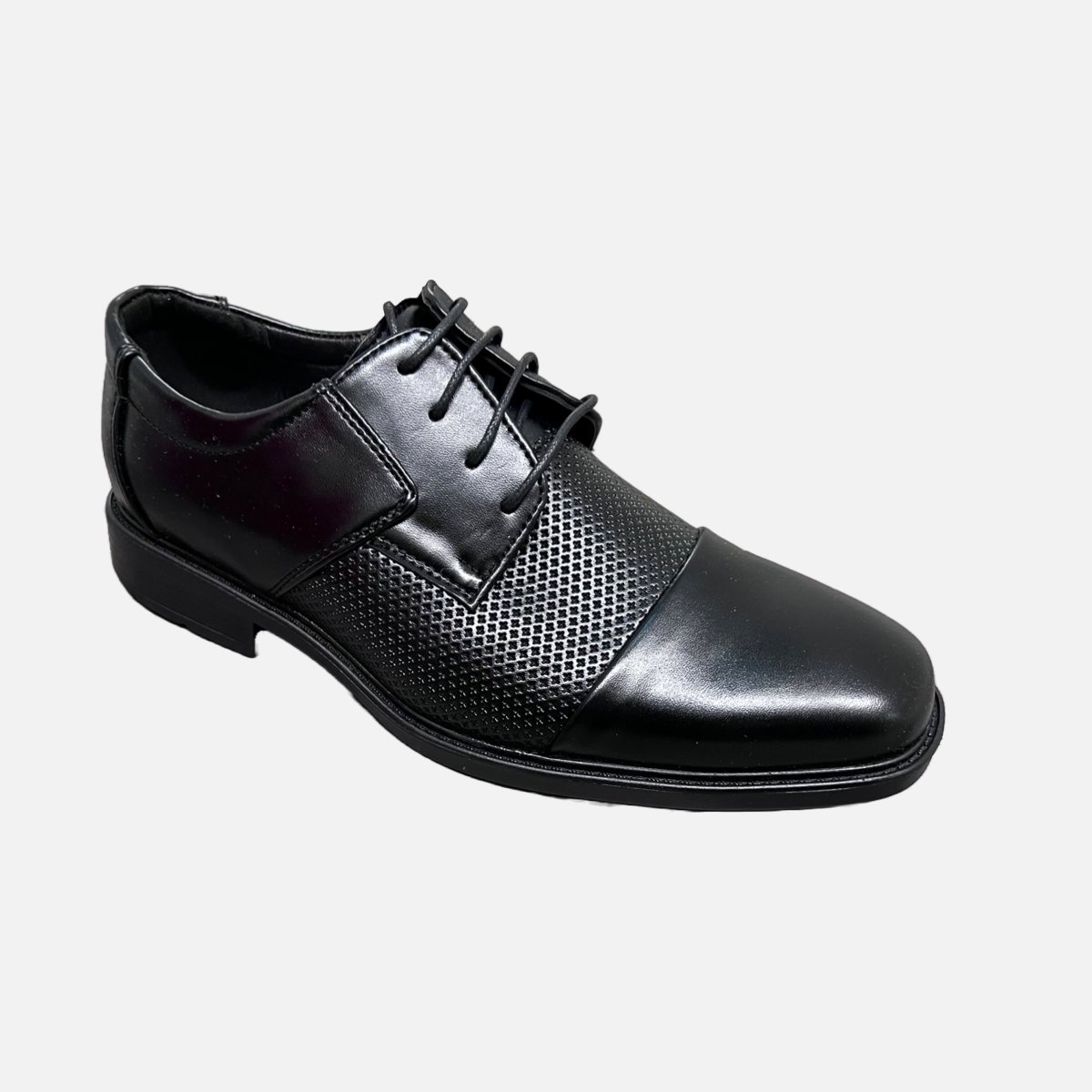 Debonair Men's Black Dress Shoe – kidzcouture.ca