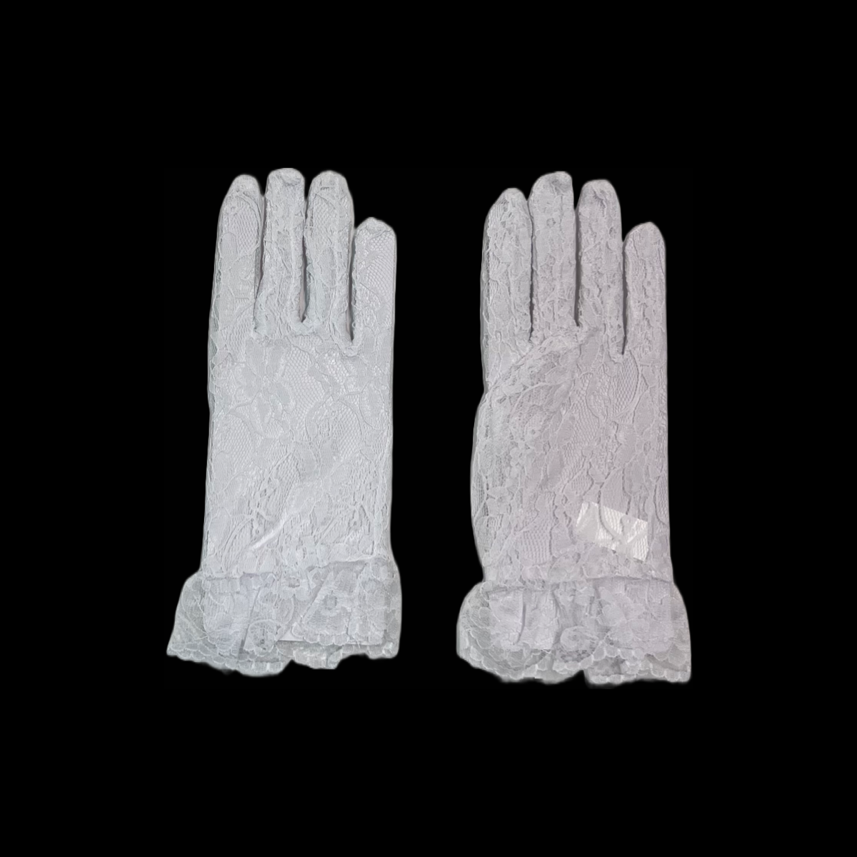 Girls Lace Gloves
