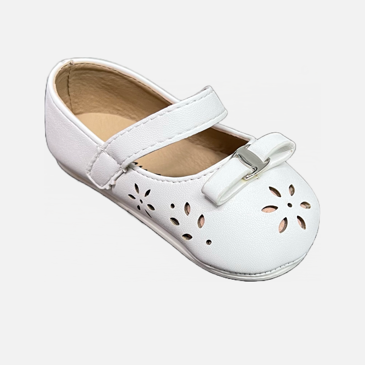 Jolene Floral Cut Out Ballerina Baby Flat