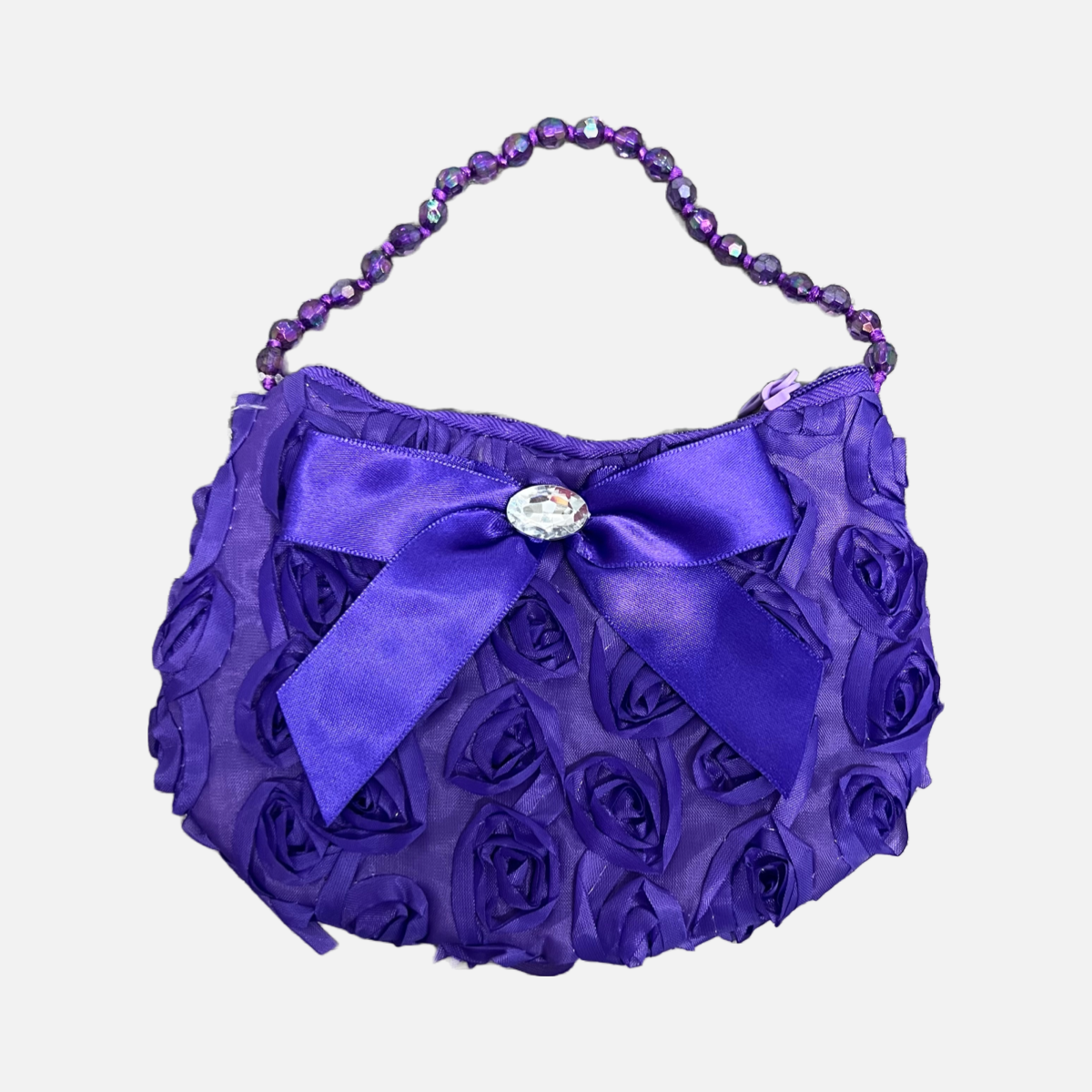 Rosette Purse with Bow
