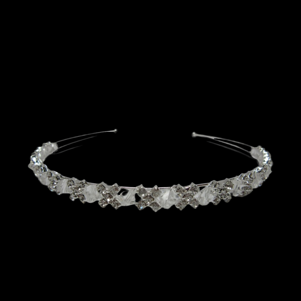 Diamond-Encrusted Headband