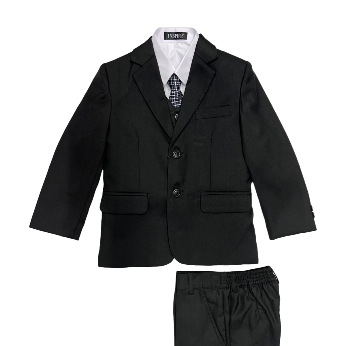 Inspire 5-Piece Black Suit
