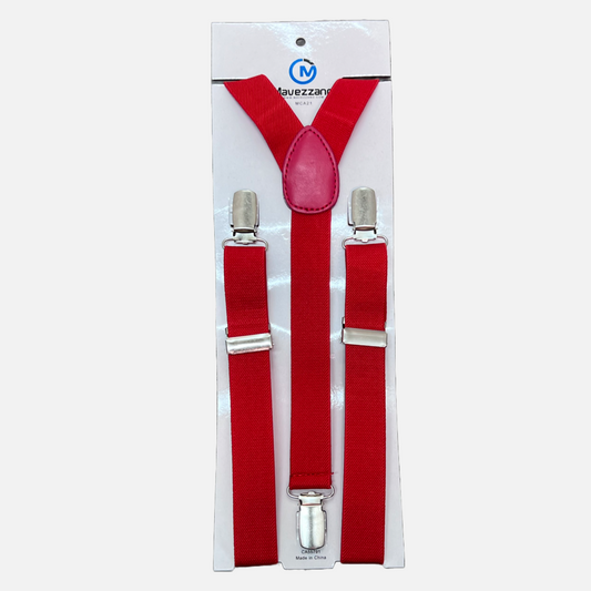 Mavezzano Red Suspender