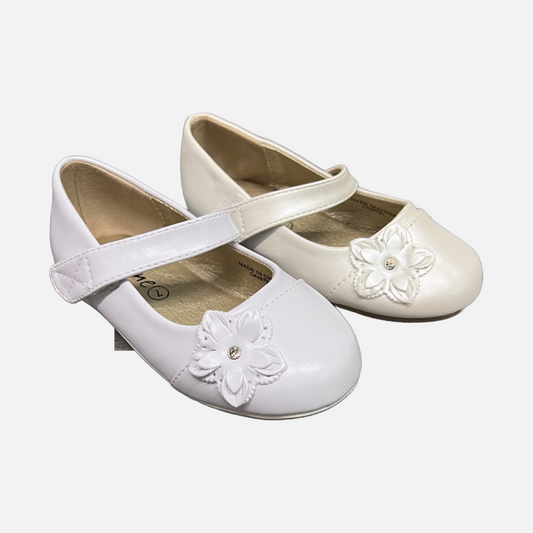 Jolene Baby Shoe with Flower Detail