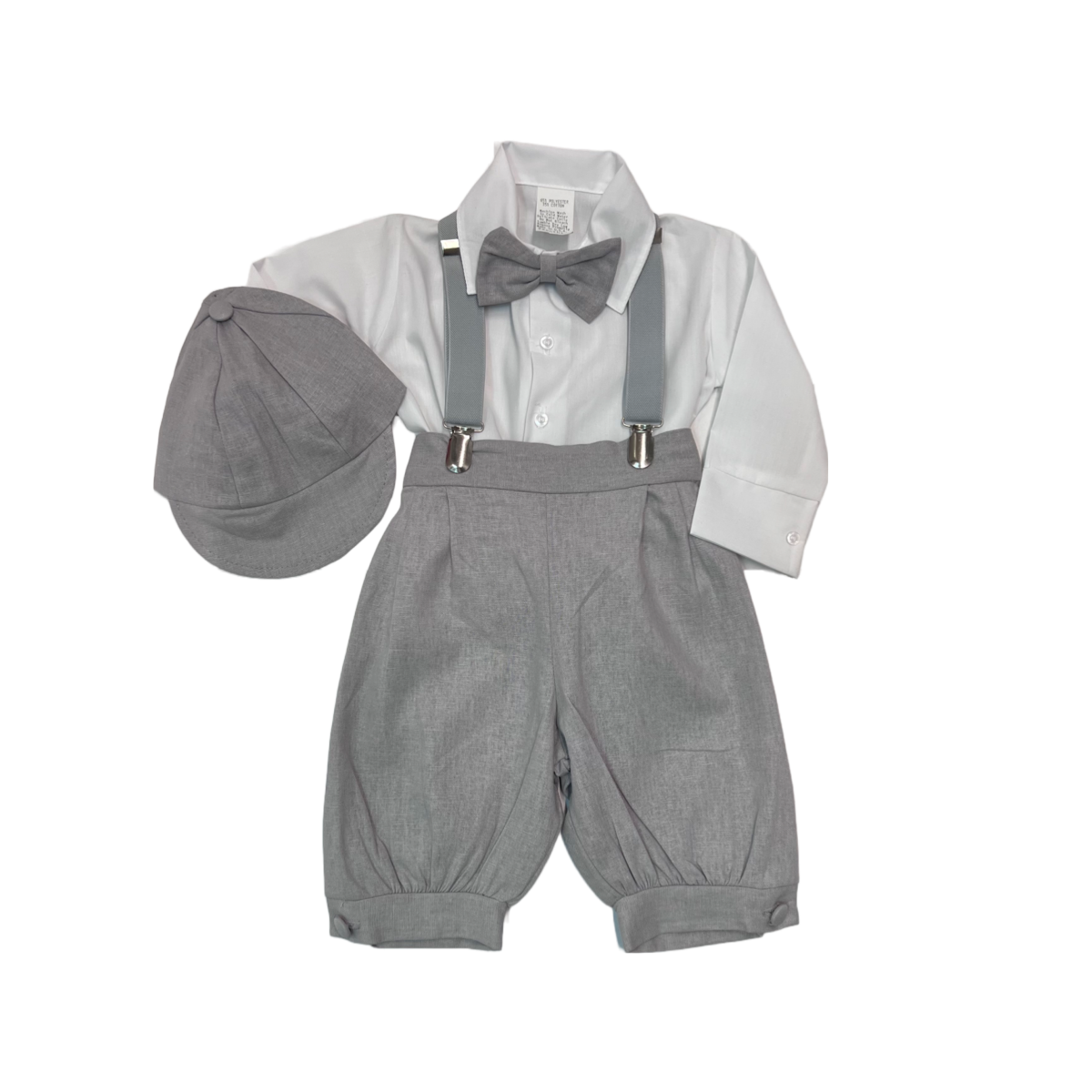 5-Piece Linen Suspender Set