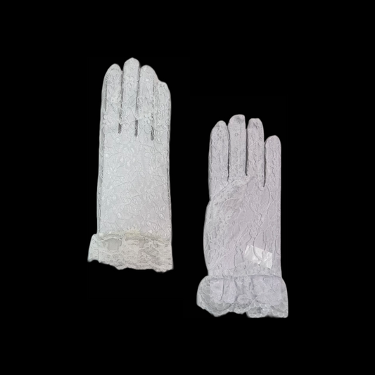 Girls Lace Gloves
