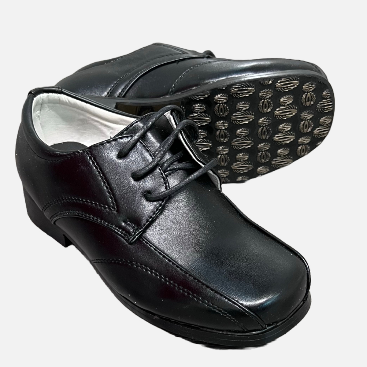Boys Black Dress Shoe – kidzcouture.ca