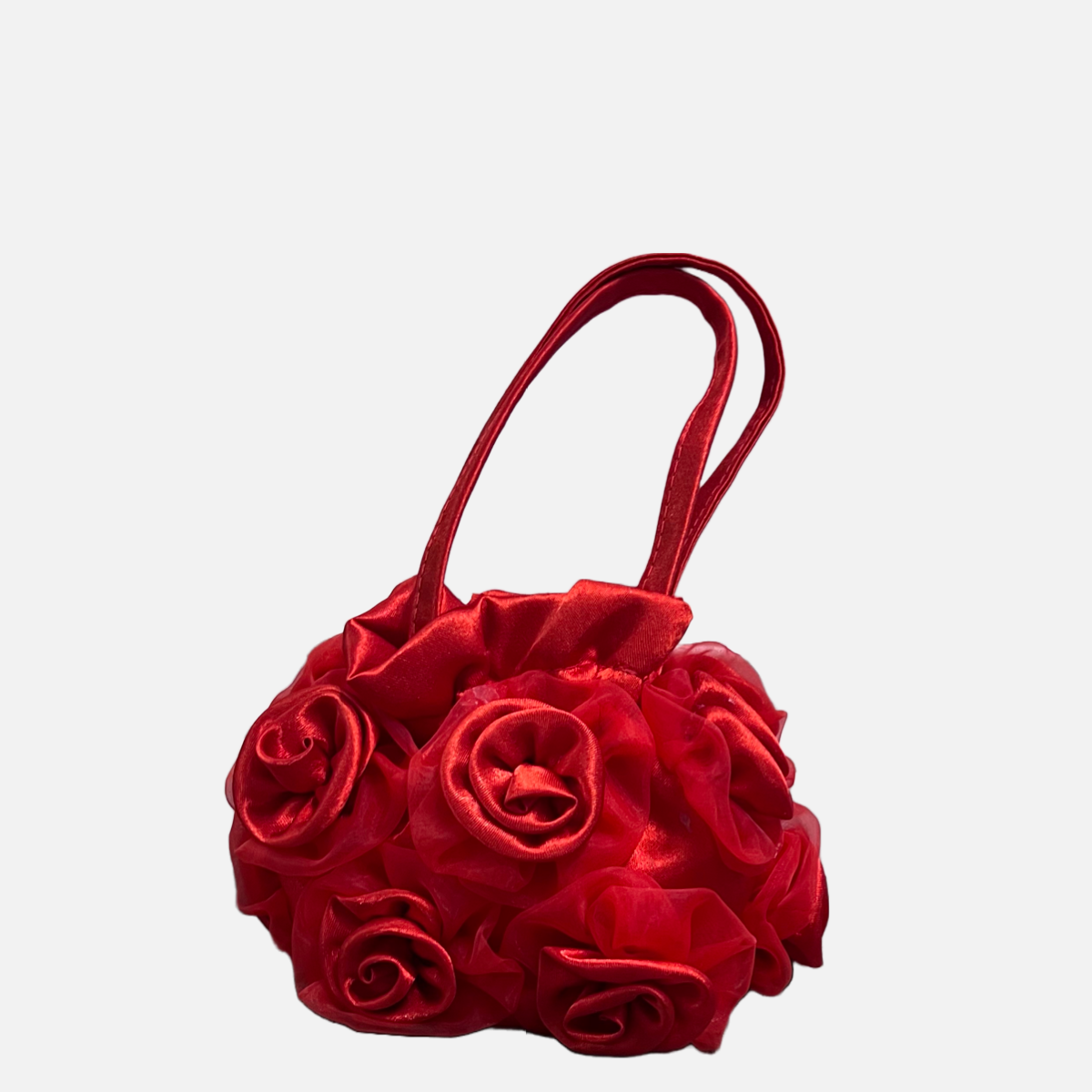 Rosette Floral Purse