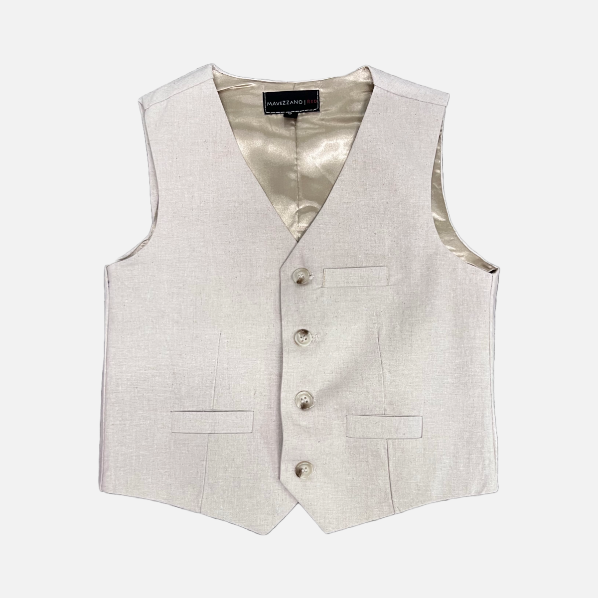 Mavezzano Linen Vest