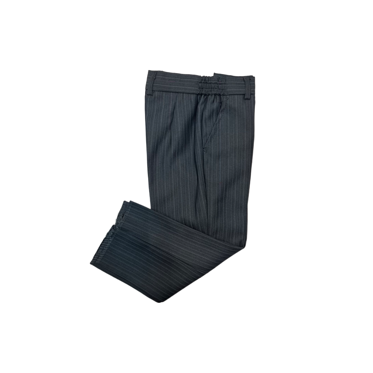 Mini World Baby 5-Piece Grey Pinstripe Suit
