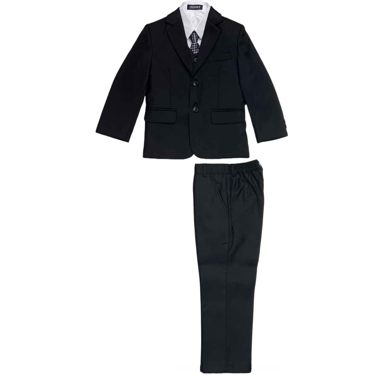 Inspire 5-Piece Black Suit