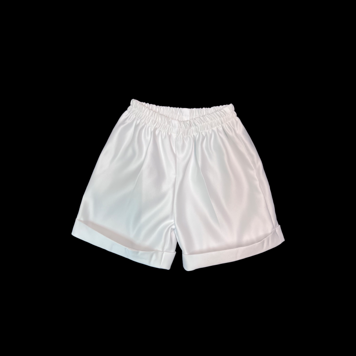 Shorts/Short Sleeve Diamond Pattern Baptism Outfit