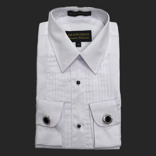 Tuxedo Dress shirt w/ Fancy Buttons
