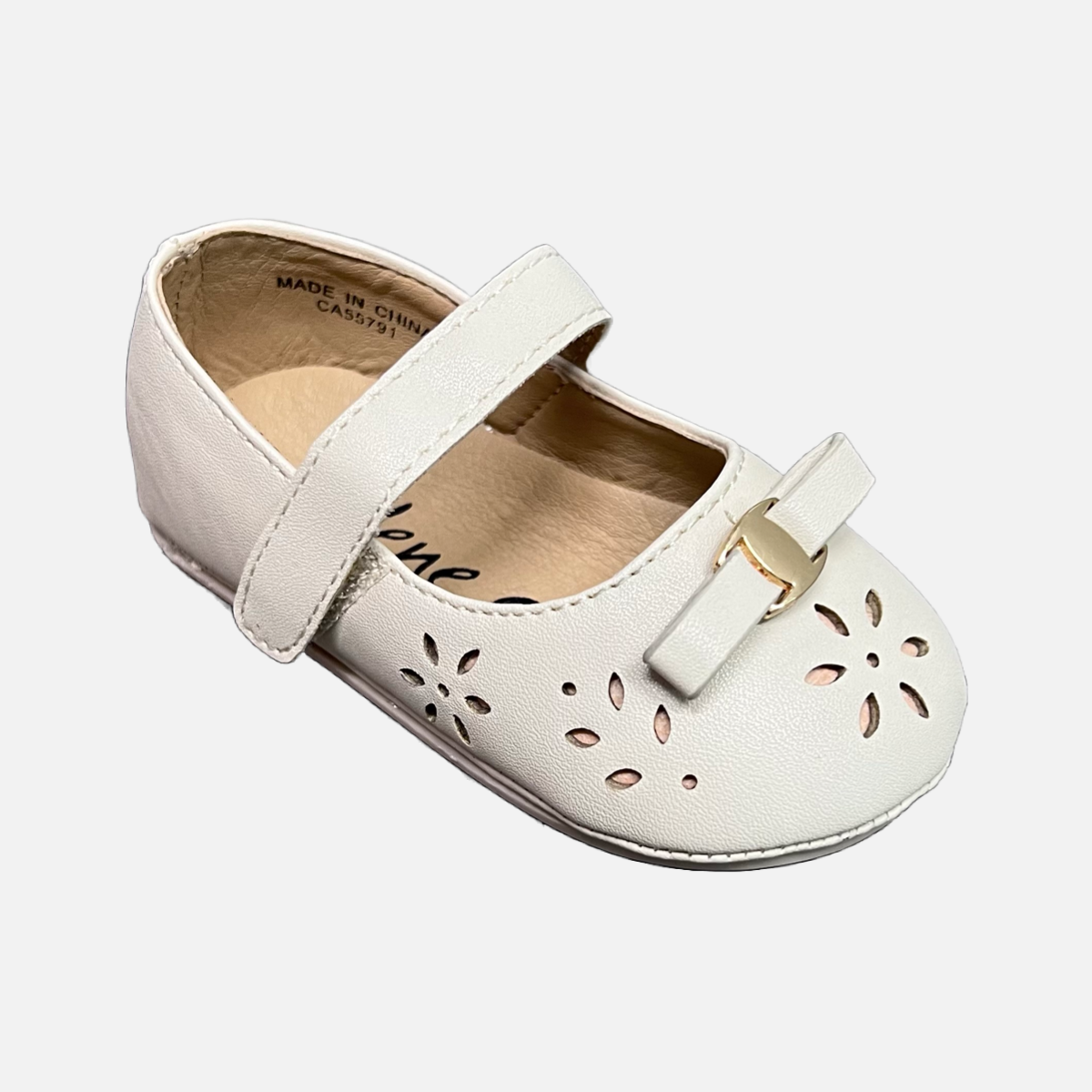 Jolene Floral Cut Out Ballerina Baby Flat