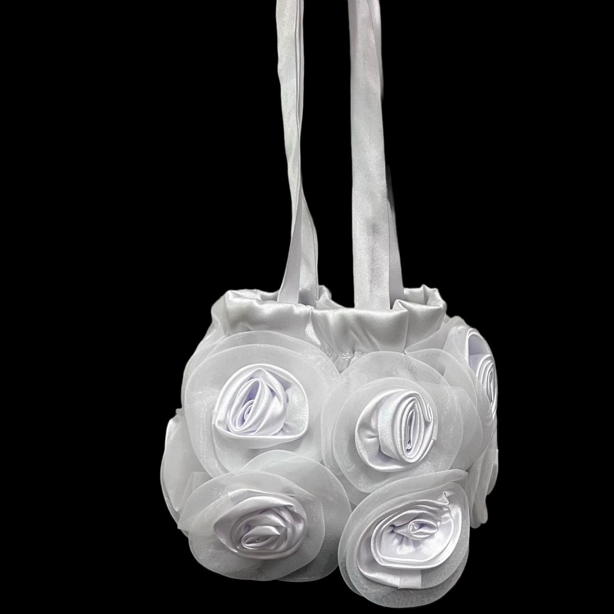 Rosette Floral Purse