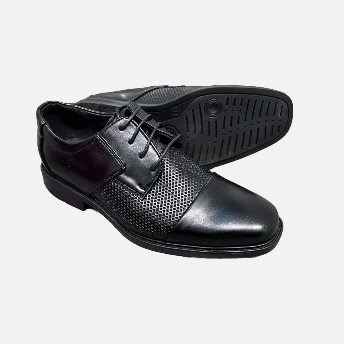 Debonair Men's Black Dress Shoe