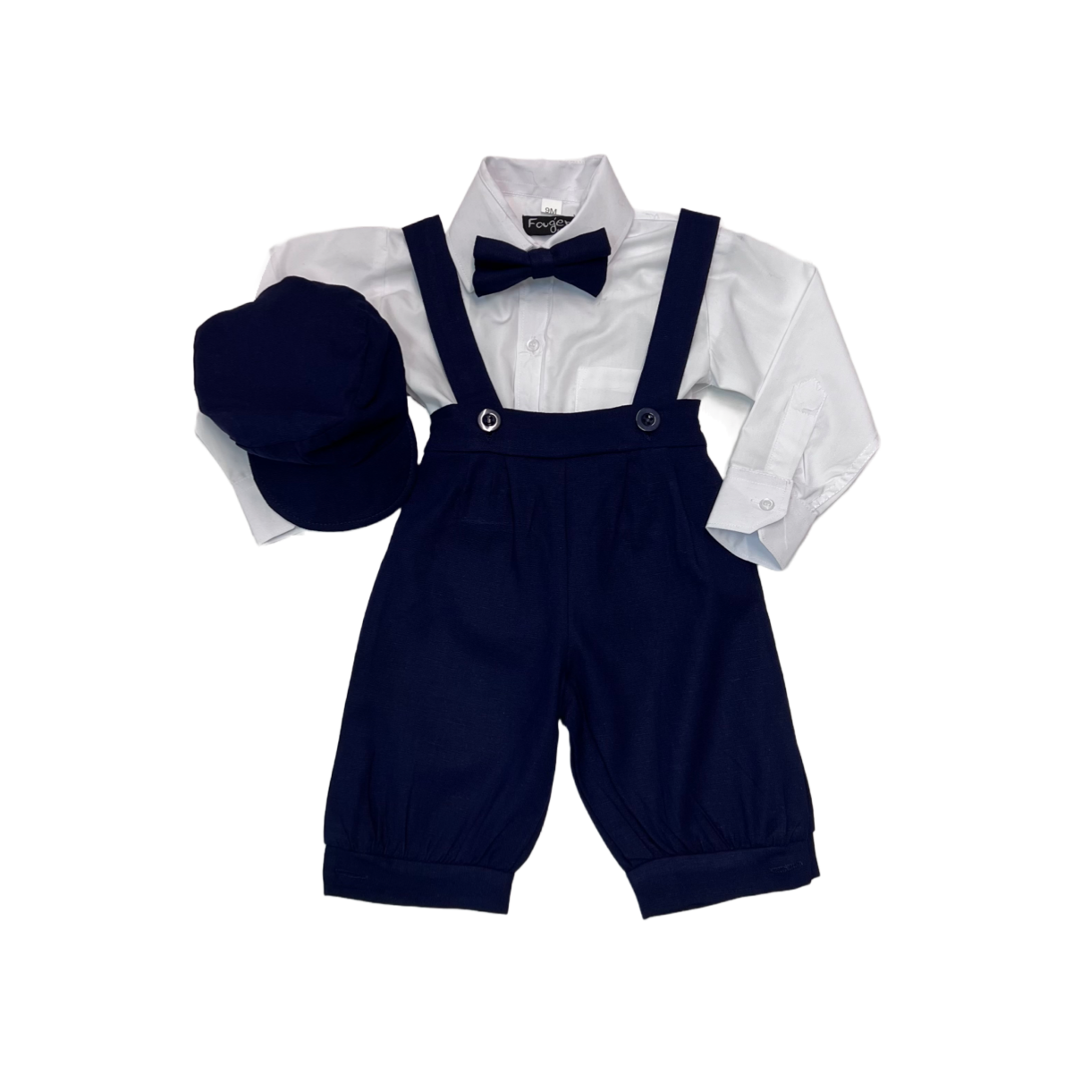 5-Piece Linen Suspender Set