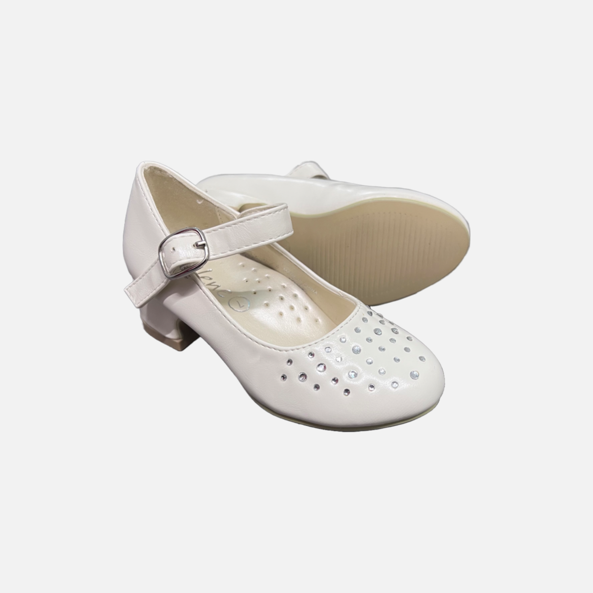 Jolene Rhinestone Kitty Heel