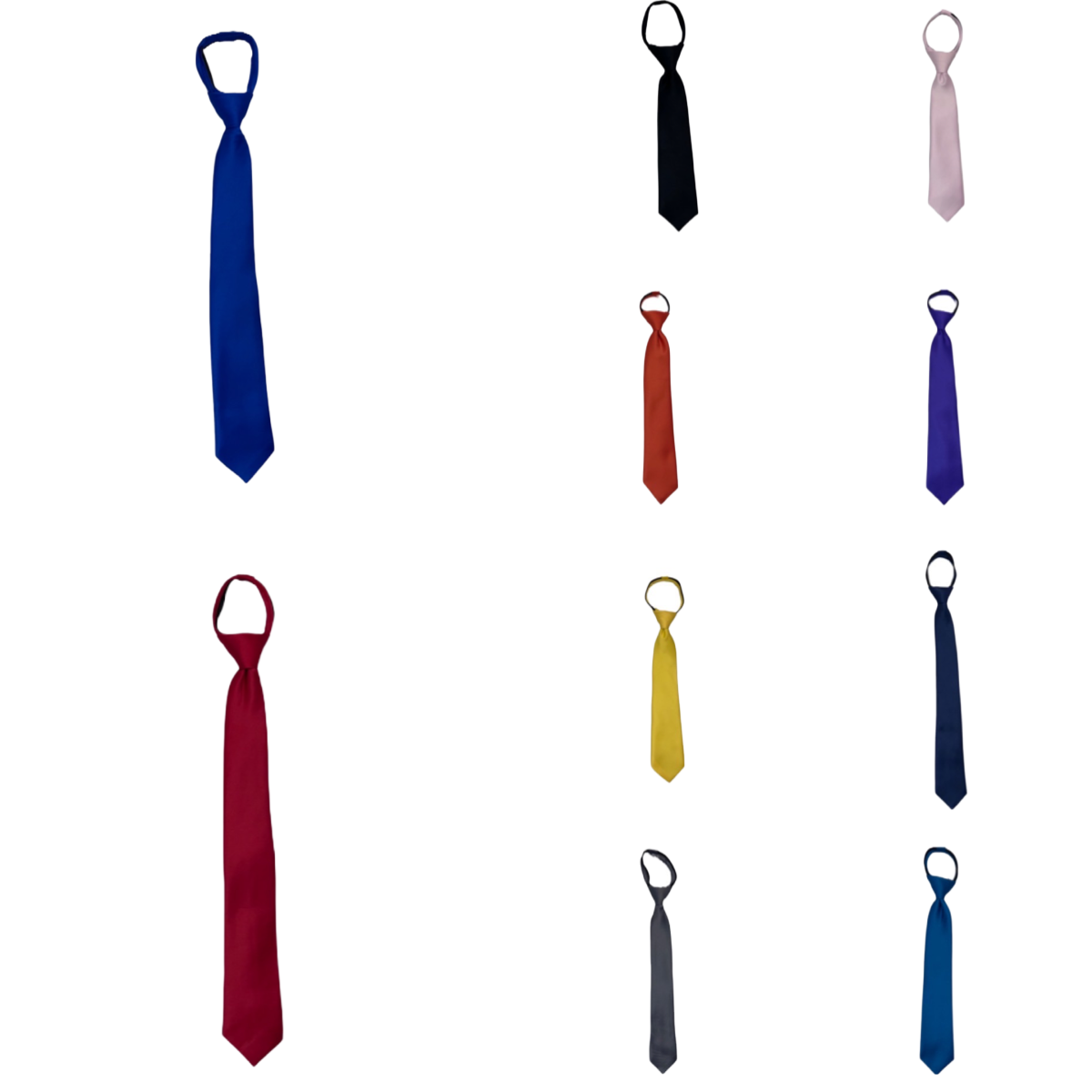 Mavezzano Solid Zipper Tie