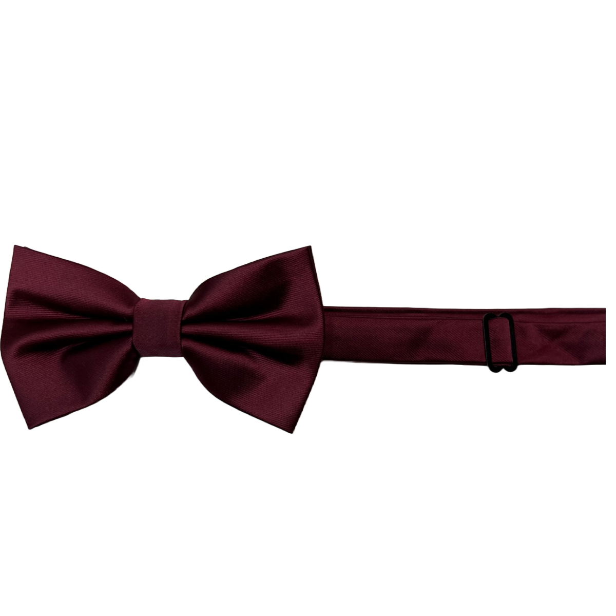 Mens Burgundy Bow Tie