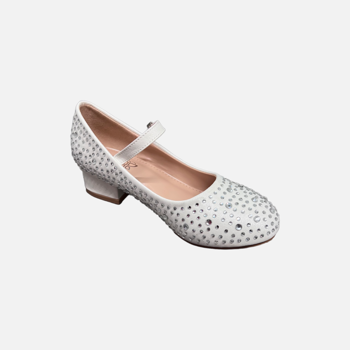 Jolene Rhinestone Embellished Kitty Heel