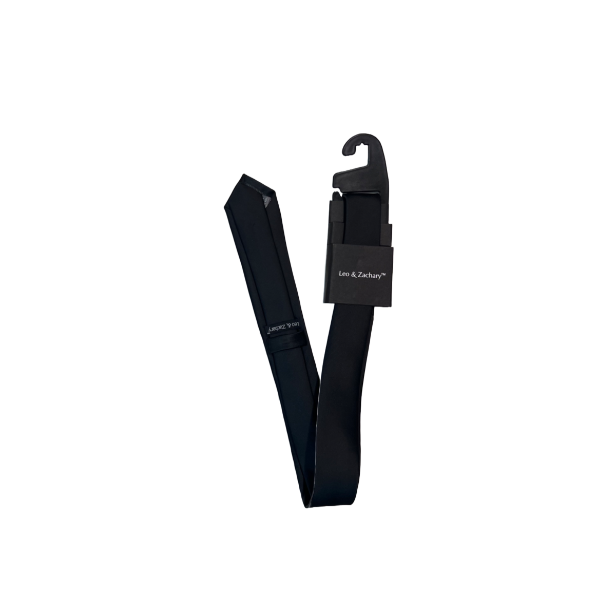 Leo & Zachary Black Necktie
