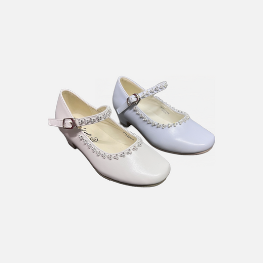 Jolene Triple Small Diamond Kitty Heel