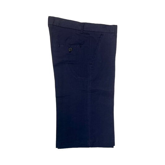 Mavezzano Linen Navy Shorts