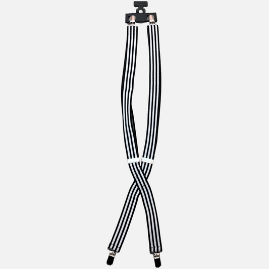 Black and White Suspender