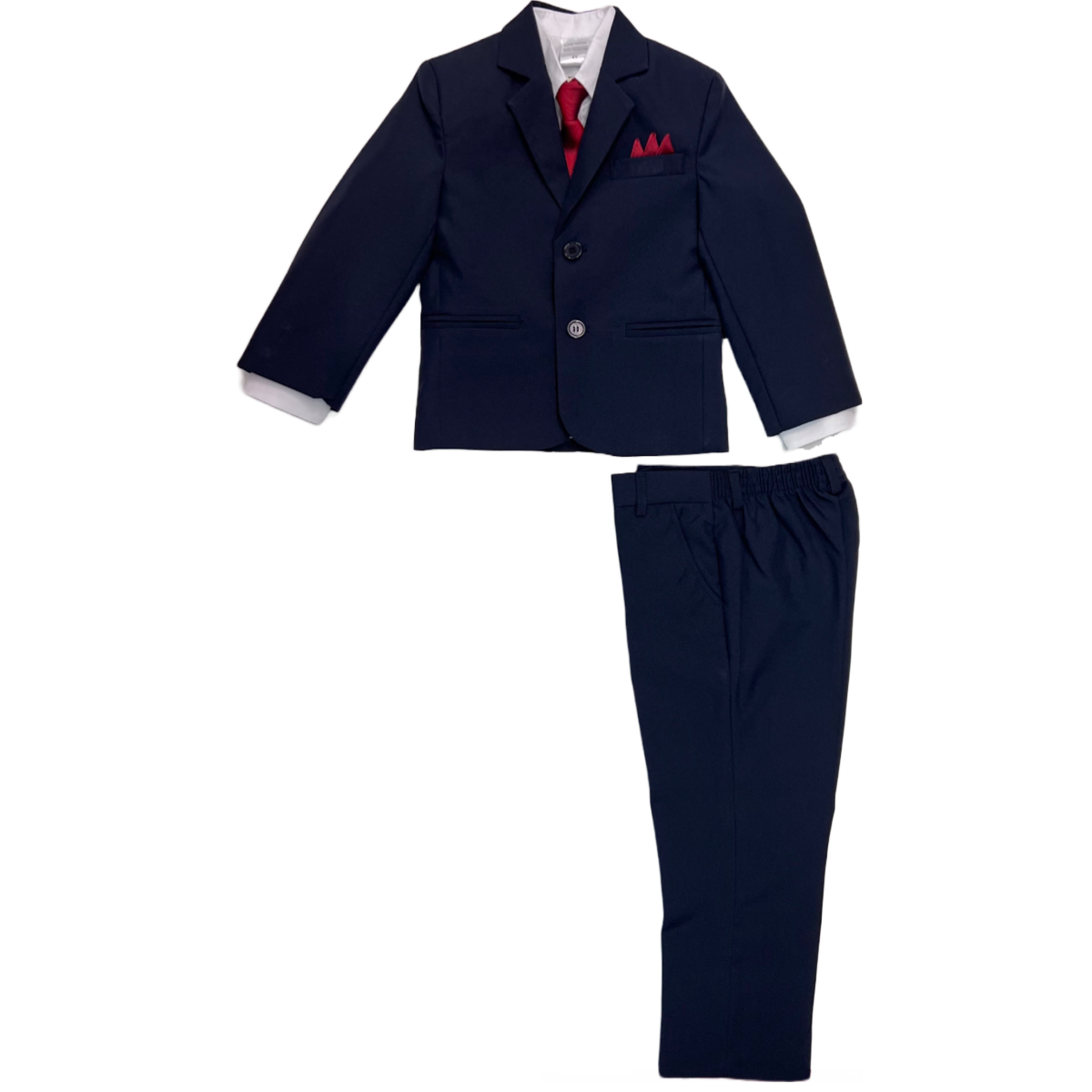 5-Piece Navy Suit