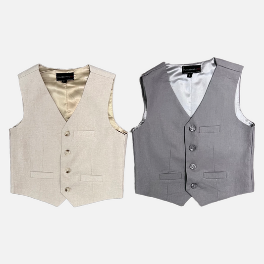 Mavezzano Linen Vest