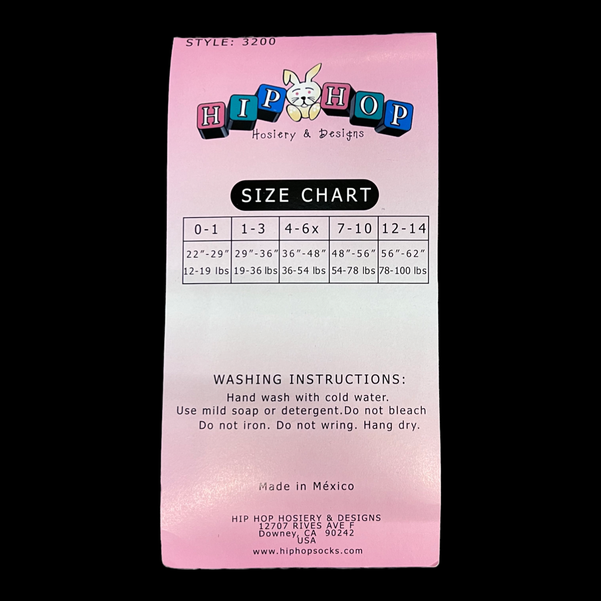 Hip Hop Hosiery & Designs Pantyhose