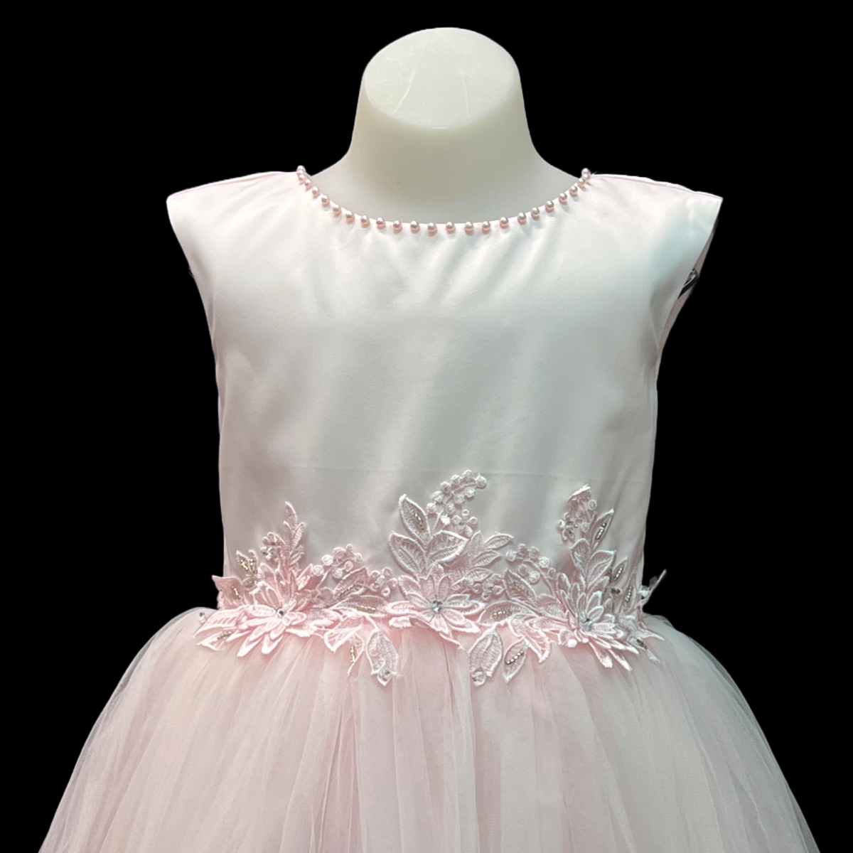 Pink Cap Sleeve Dress w/ Lace up Closure