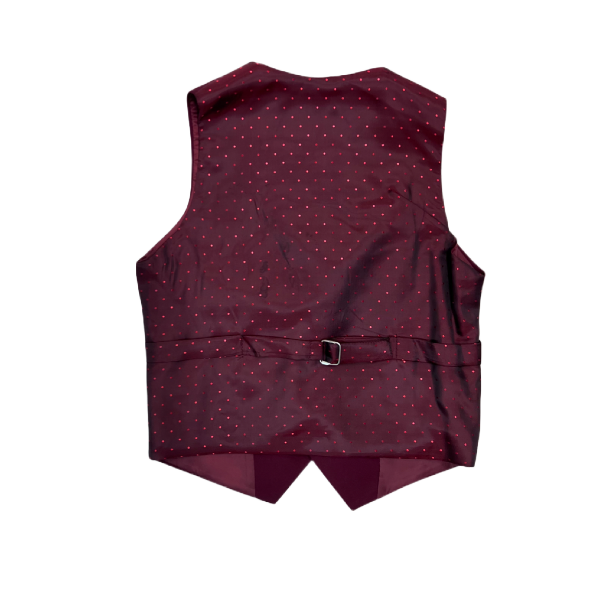 Fouger U.S.A. Slim Fit 3-Piece Burgundy Suit