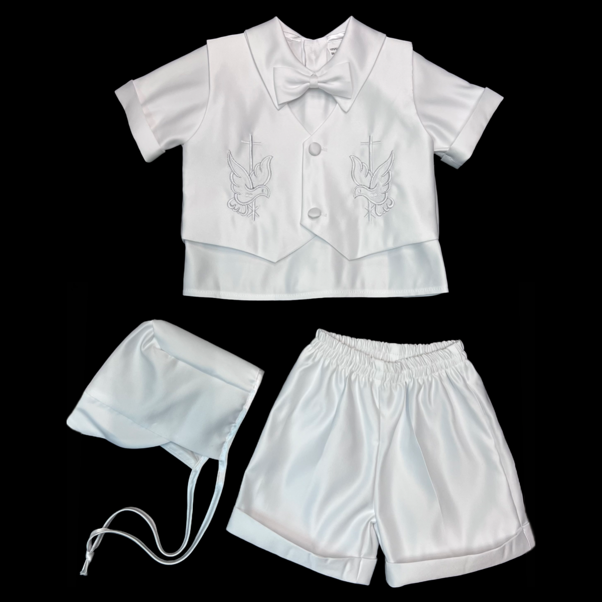 Shorts/Short Sleeve Baptism Outfit